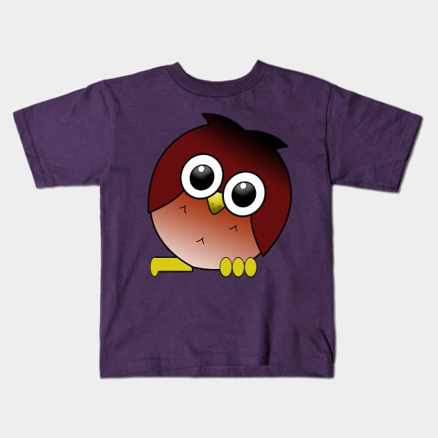 Curious Fowl Kids T-Shirt by linguard